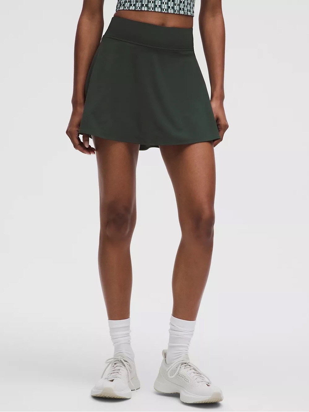 NWT Lululemon Lightweight High-Rise Tennis Skirt size 2 in Rainforest Green